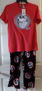 A Christmas Story Mens Two Piece Sleep Pajama Set "...Shoot Your Eye Out"- Small - Picture 1 of 6