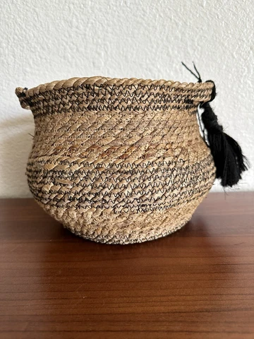 NEW WITH TAG Medium Sewn Basket - Opalhouse designed with Jungalow Cover