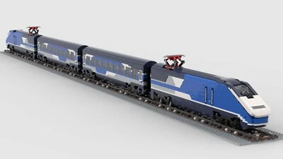Istruzioni assemblaggio per Treno IC Adriatico LEGO MOC (solo PDF) - Immagine 1 di 2