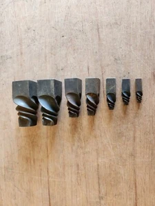 Reps Pipe Stud Screw Extractor Tool Lot No 2-8 USA Vintage Hartford - Picture 1 of 24