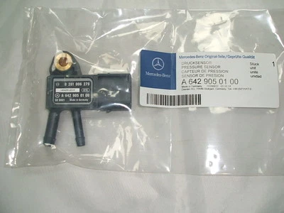 NEW Genuine Mercedes-Benz Exhaust DPF Pressure Sensor A6429050100 - Image 1 of 4