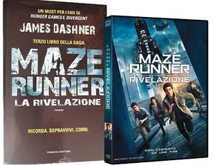 MAZE RUNNER - LA RIVELAZIONE (DVD + LIBRO) TERZO FILM SAGA + LIBRO James Dashne - Imagen 1 de 4