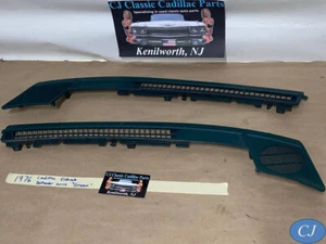 OEM 76 Cadillac Eldorado DASH DEFROSTER SPEAKER GRILL VENT TRIM Green - Picture 1 of 24