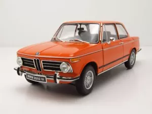 Modellino auto BMW 2002 tii arancione 1:18 Kyosho - Foto 1 di 11
