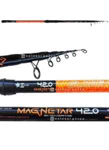 CANNA SURF CASTING GLOBE FISHING MAGNETAR 4.20 M 150/200 G PESCA SURF CASTING - Foto 1 di 1