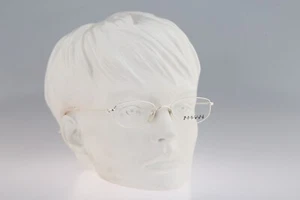 Martine Sitbon 6532 KW Vintage 90s silver rectangle eyeglasses frames womens NOS - Picture 1 of 10
