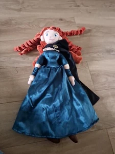 Disney Store Prinzessin Merida 20 Zoll GROSSE WEICHE PLÜSCHPUPPE SPIELZEUG MUTIG  - Bild 1 von 10