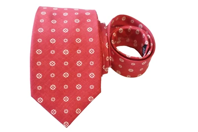 CORBATA HOMBRE ATELIER ROJA/GEOMÉTRICA Ancho: 3.25" Largo: 57" Foto 1 de 3