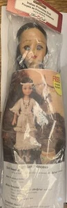 Native American PRINCESS 14.5” Tall Doll Fibre Craft #3202 NOS Eye lids close - Picture 1 of 6