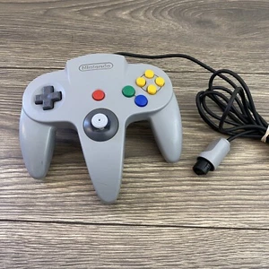Nintendo 64 N64 OEM Controller - Grau - OEM ORIGINAL getestet grau - Bild 1 von 3