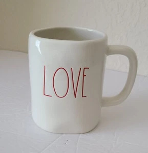 Rae Dunn LOVE Coffee/Tea Mug Artisan Collection By MAGENTA - Picture 1 of 6
