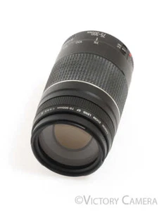 Canon EOS EF 75-300mm f4-5.6 III Telephoto Zoom Lens -Clean- - Picture 1 of 5