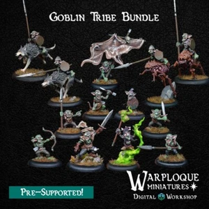 Goblin Tribe Bundle/TTRPG/Dungeons and Dragons/Wargaming/RPG/Warp Miniatures - Picture 1 of 6