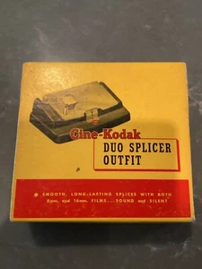 Cine Kodak Duo Splicer Outfit In Box For 8mm & 16mm, Sound & Silent - Picture 1 of 11