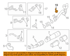 FORD OEM 08-16 F-250 Super Duty Exhaust-Muffler Bracket BC3Z5260A - Picture 1 of 2