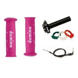 Fits Suzuki GSXR 1000 2003 2004 K3 K4 XM2 Quick Action Throttle With Pink / Whit — 第 1/4 张图片