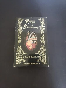 **Russian Tarot Of St. Petersburg Full 78 Cards Deck & Book Set ‘92-‘97 RARE🌟 - Picture 1 of 9