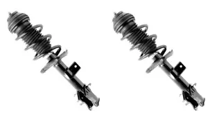 Front Loaded Strut Coil Spring Assembly Pair Fits Fiat 500 2012-2017 FWD 1.4L - Picture 1 of 1