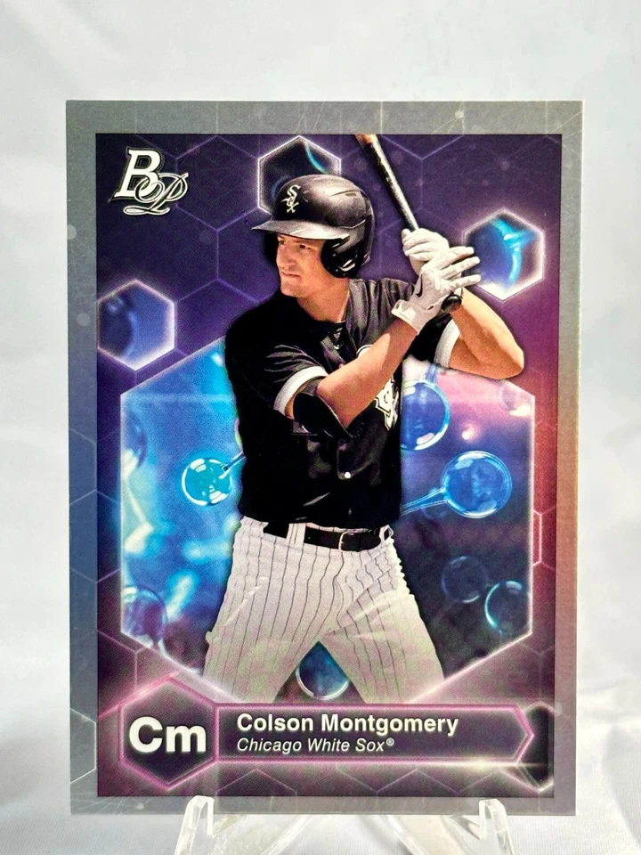 2022 Bowman Platinum Colson Montgomery Precious Elements Chicago White Sox  #PE4 - Image 1 of 2