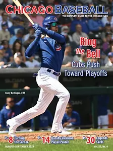Chicago Cubs Aug-September 2023 Program/Scorecard Cody Bellinger Wrigley Field - Picture 1 of 1