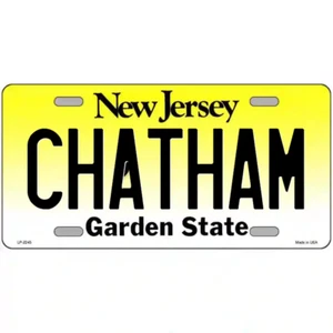 Chatham New Jersey Metal Sign - Picture 1 of 1