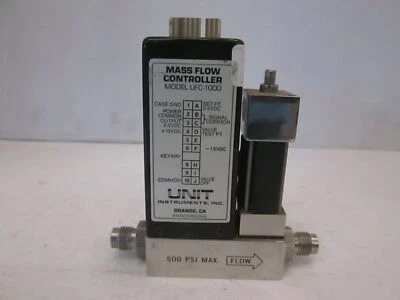 Unit UFC-1000 Mass Flow Controller MFC, N0, 5 SLM, Refurb - Image 1 of 3