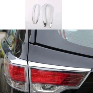Strip Trim Rear Tail Light Lamp Chrome 4pcs Fit For Toyota Highlander 2014-2019 - Picture 1 of 8