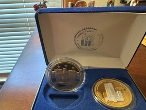 National Collector's Mint 9/11 Commemorative Coins 5th Anniversary, 2-Piece Set - Picture 1 of 7