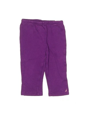 Pantalones deportivos morados para niñas Nautica 12 meses Foto 1 de 2