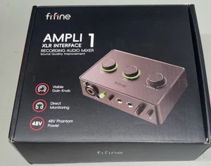 FIFINE AMPLI 1 XLR INTERFACE RECORDING AUDIO MIXER - Picture 1 of 5