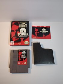 The Hunt for Red October (Nintendo Entertainment System) NES completo di scatola CIB 