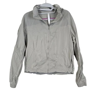 Leichte atmungsaktive Damen-Windjacke Lululemon grau | Größe 6 - Bild 1 von 12
