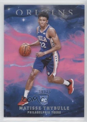 2019-20 Panini Origins Pink /35 Matisse Thybulle #44 Rookie RC - Image 1 of 2