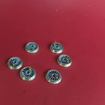 romford / Markits wheels 15mm X 6 ,    15 spoke     00 Gauge (F) - Image 1 of 3