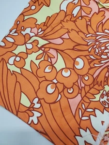 Amy Butler Fabric Upholestery August Fields Green Orange Sew Quilt FAT QUARTER  - Picture 1 of 3