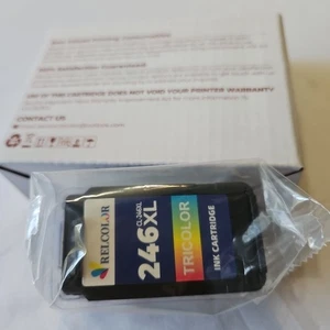 Relcolor 246XL TriColor Ink High Capaciy Cartridge Expiry 05-2026 - Picture 1 of 7