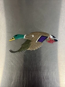 Iron On Embroidered Mallard Duck Patch - Picture 1 of 3