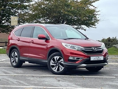 HONDA CR-V 1.6 i-DTEC 160 EX 5dr Auto, diesel, red + full service history 2017 - Image 1 of 4