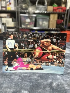 Bret Hit Man Hart vs. Yokozuna 1999 WWF WrestleMania LIVE 4x6 Photo Card #14 AUC - Bild 1 von 2