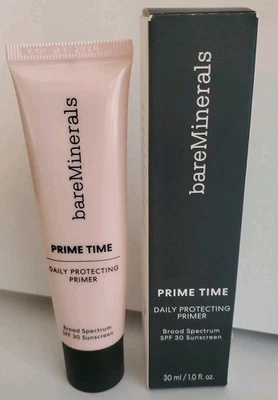 bareMinerals Prime Time Daily Protecting MAKE UP PRIMER SPF 30 BNIB (exp 3/2026) - Image 1 of 3