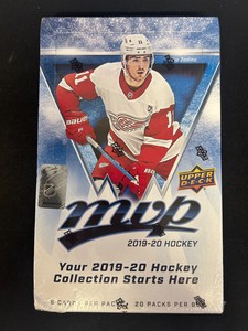 2019-20 Upper Deck MVP Hobby Hockey SEALED 8 Cards Per Pack/ 20 Packs
