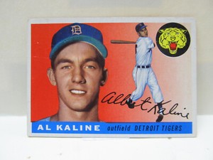 1955 Topps #4 Al Kaline HOF VG - VGEX