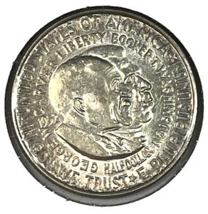 1952 WASHINGTON CARVER COMMEMORATIVE HALF DOLLAR J36 - Picture 1 of 2