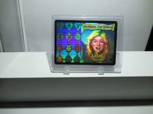 Harry Potter TCG WOTC Base Set Holo Portrait 18/80 Hermione, Top Student NMint - Picture 1 of 4