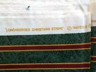 Longaberger Christmas Stripe Fabric NEW 5 Yards In Original Packaging