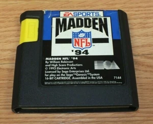 Vintage EA Sports Madden NFL '94 by William Robinson (Sega Genesis System, 1993) - Picture 1 of 2