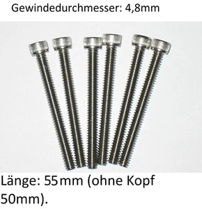 "NEU" Set 6 Zollschrauben für 4" Zoll-Auspuff KESSTECH / KESS-TECH "NEU" - Bild 1 von 2