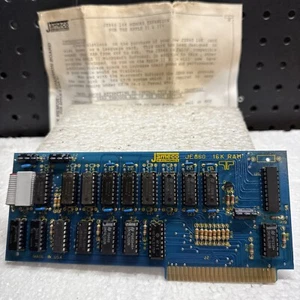 Jameco JE860 16K Memory Expansion Card For Apple II, W/ Manual And Cable NOS - Photo 1/4