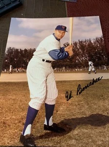 ED BOUCHEE NEW YORK METS 1962  SIGNED AUTOGRAPHED 8X10  PHOTO - Picture 1 of 2