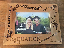 Malden Graduation Frame 4" x 6" Wood Grad High School College Degree Wooden
